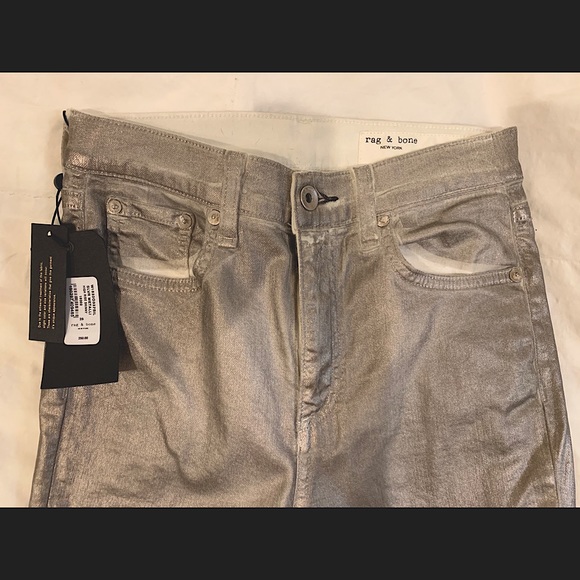 Rag & Bone Coated Jeans - Picture 4 of 6